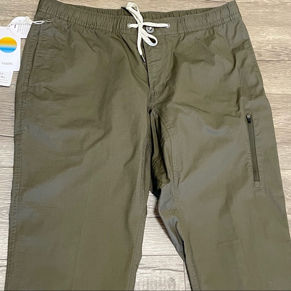Vuori Ripstop Army Climber Pants Mens XL Dark Oregano Green NWT Hike Travel. - Picture 5 of 13